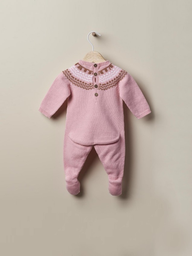 Babygrow em Lã Merino