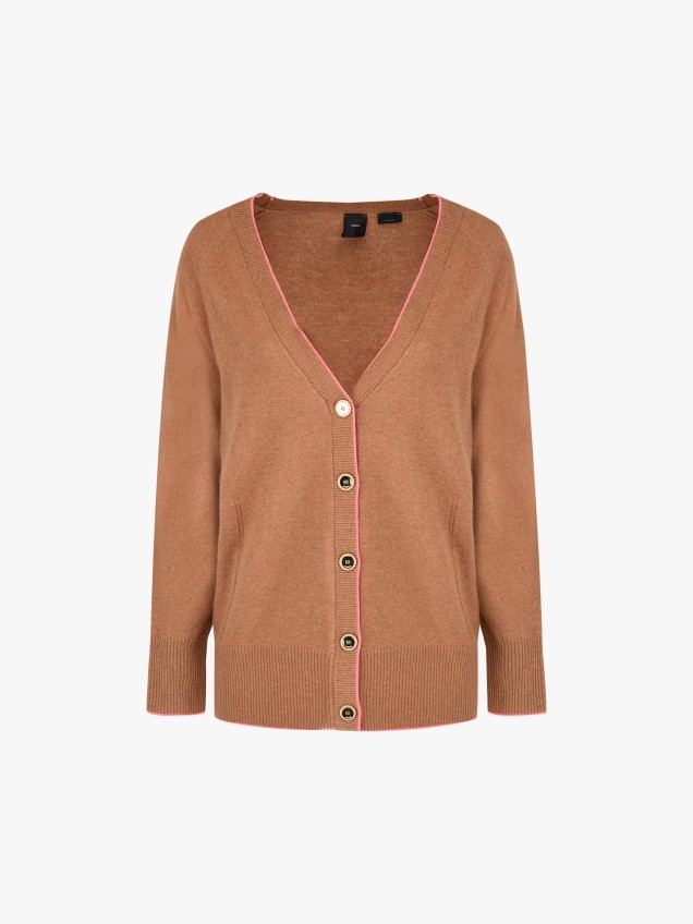 Cardigan com Padr�o