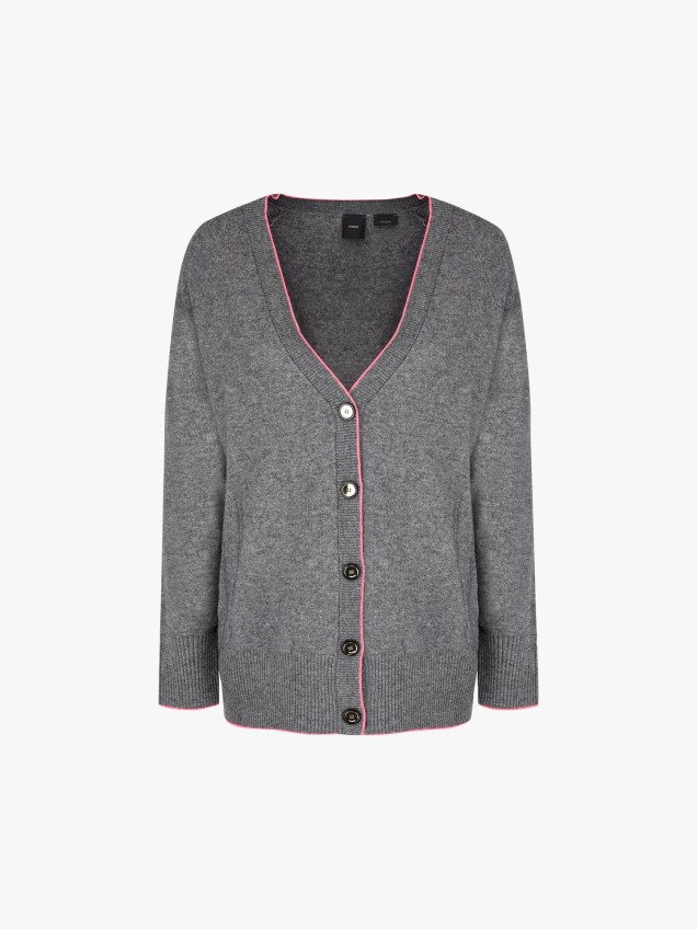 Cardigan com Padr�o