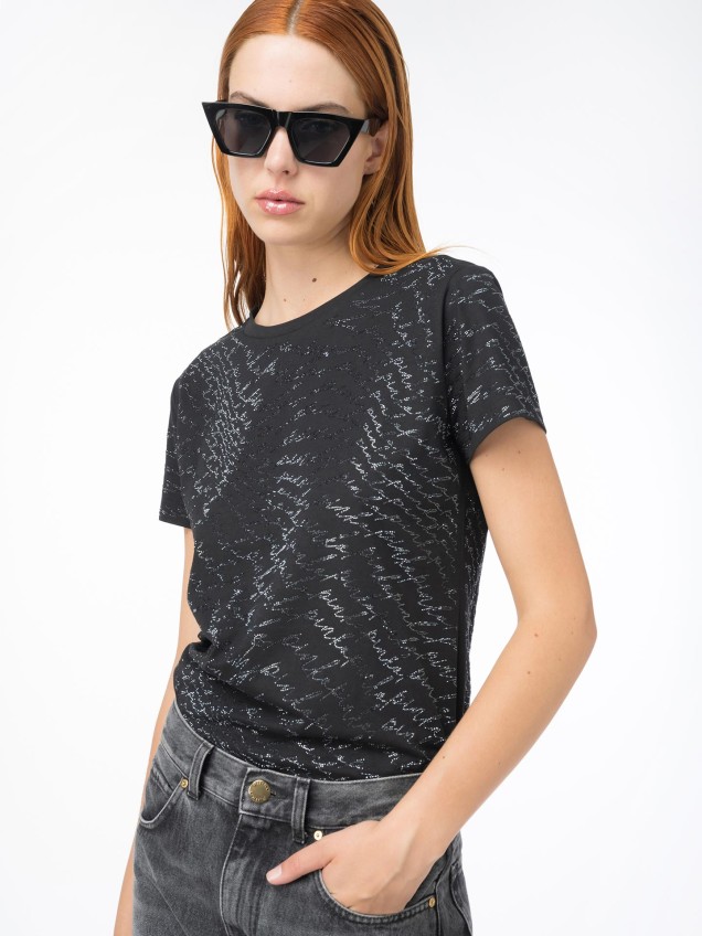 T-Shirt com Padrão