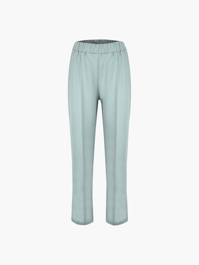Calças Straight Fit