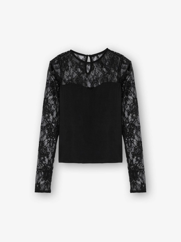 Camisola com Renda
