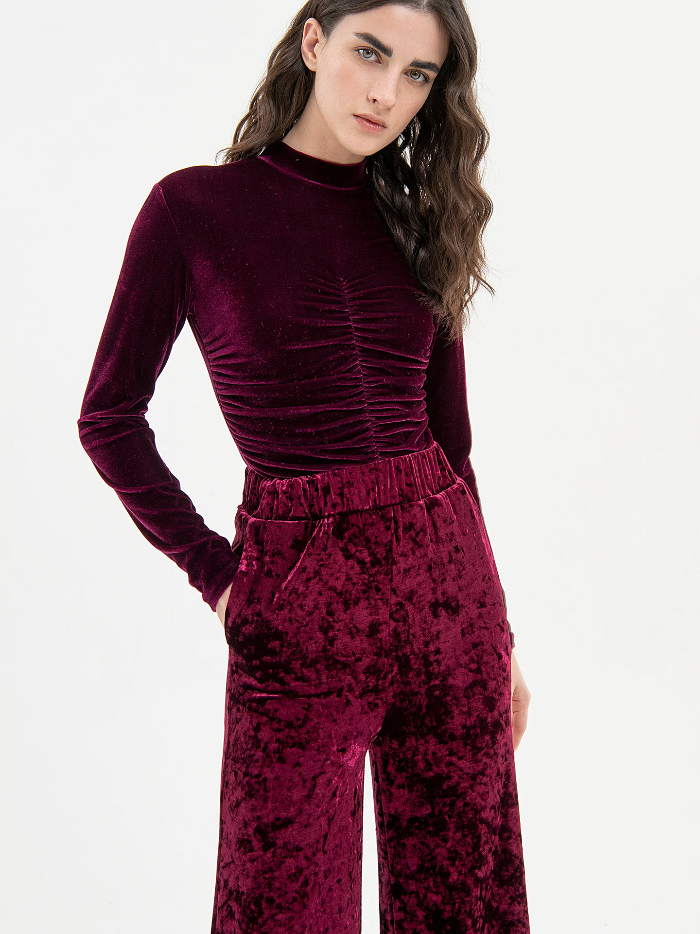 Calças Palazzo Wide Fit