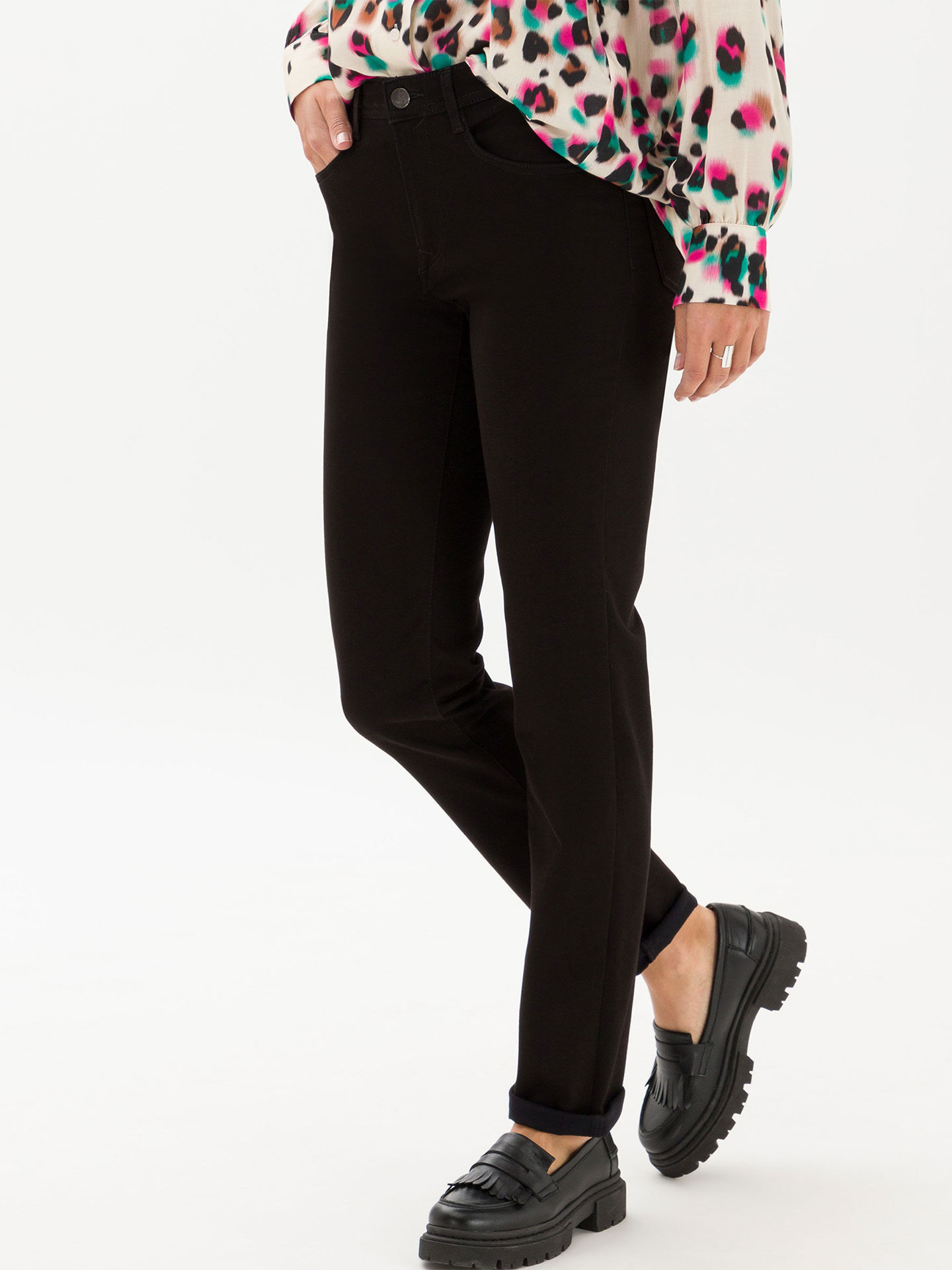Calças Mary Slim Fit