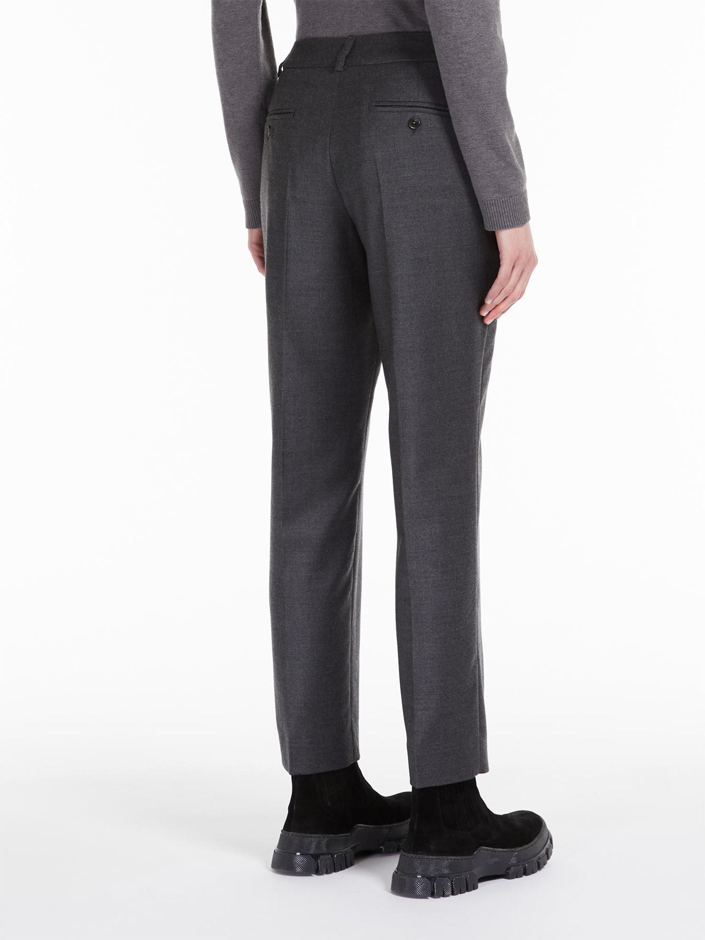 Calças Straight Fit