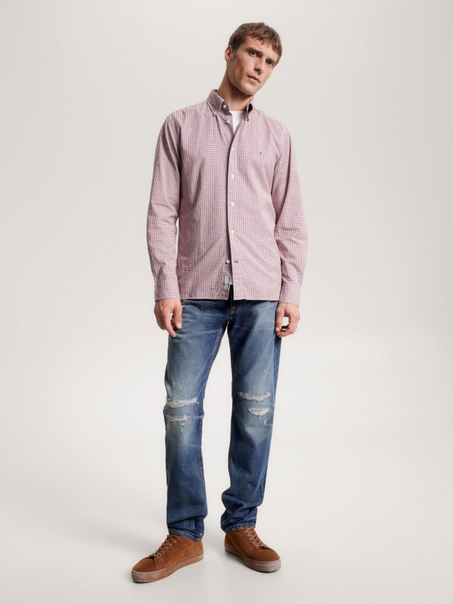 Camisa com Padrão Regular Fit