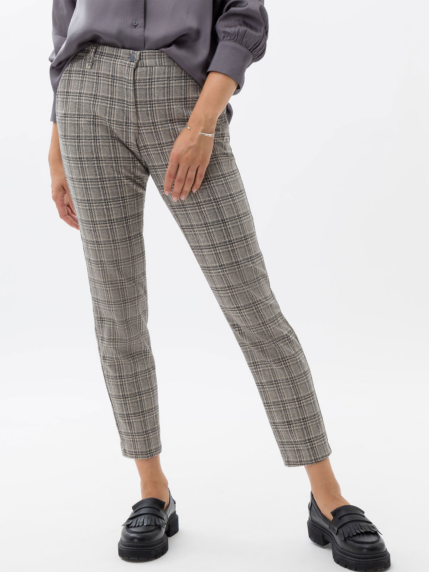 Calças Cropped Fit
