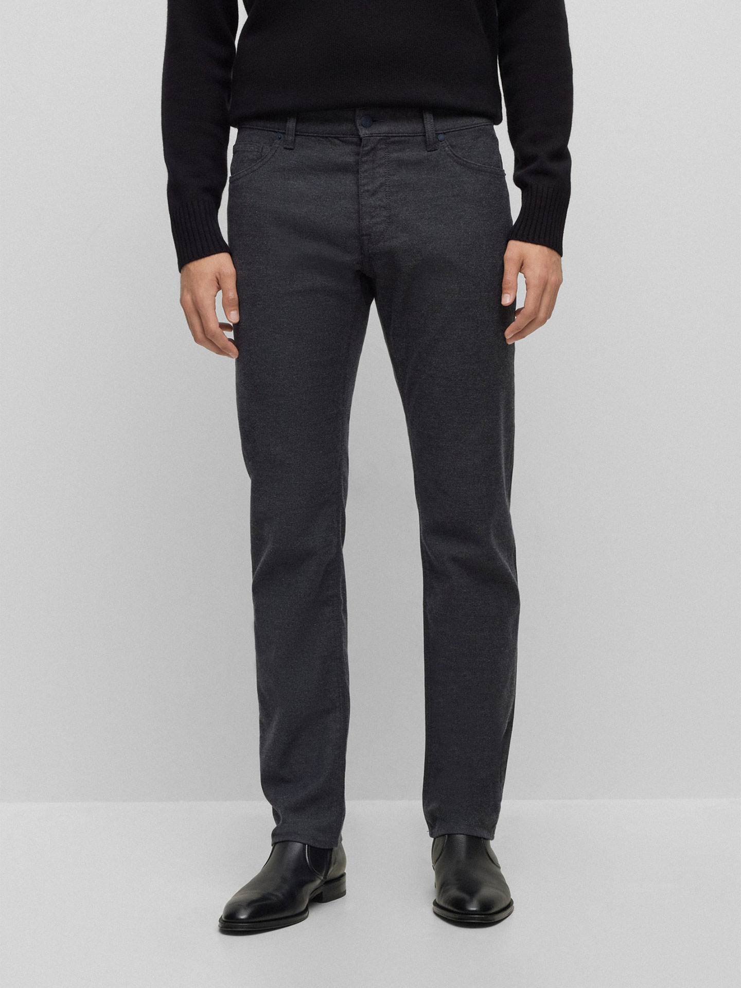 Calças Straight Fit