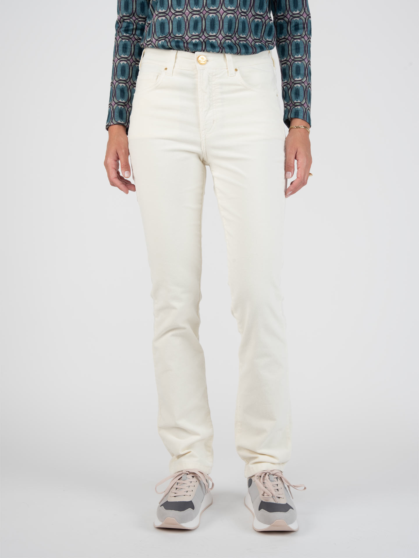 Calças de bombazine