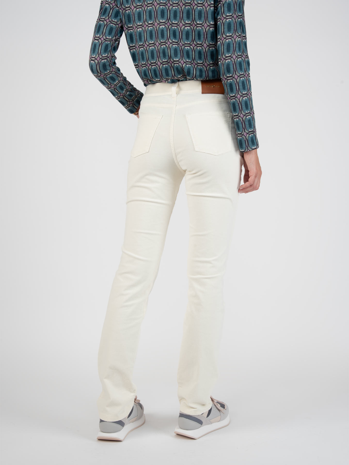 Calças de bombazine