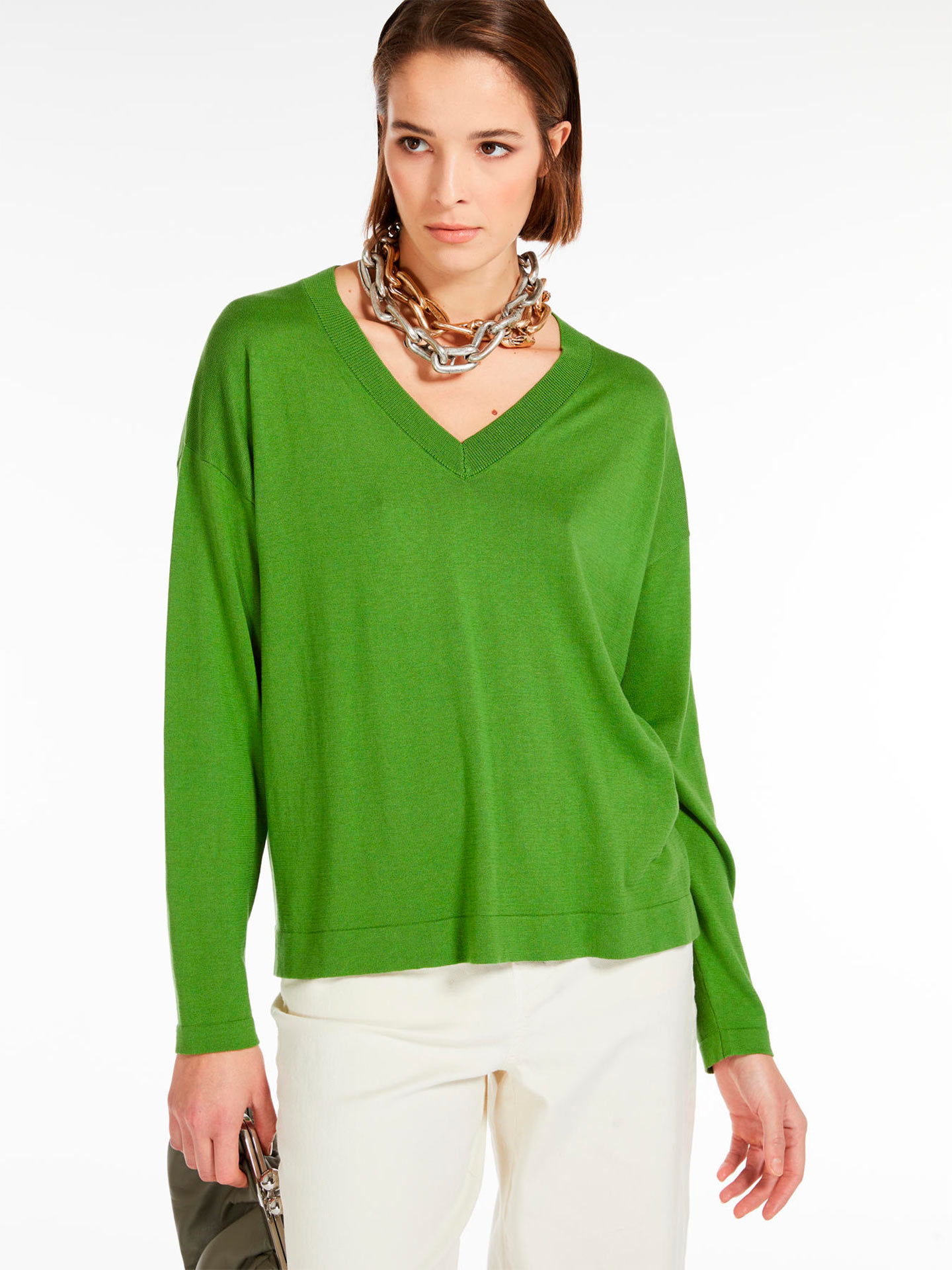 Camisola de Seda e Algodão