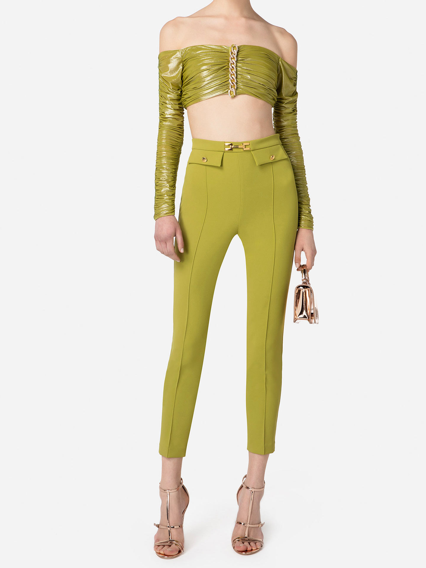 Calças Straight Fit