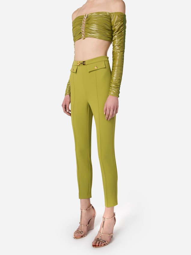 Calças Straight Fit