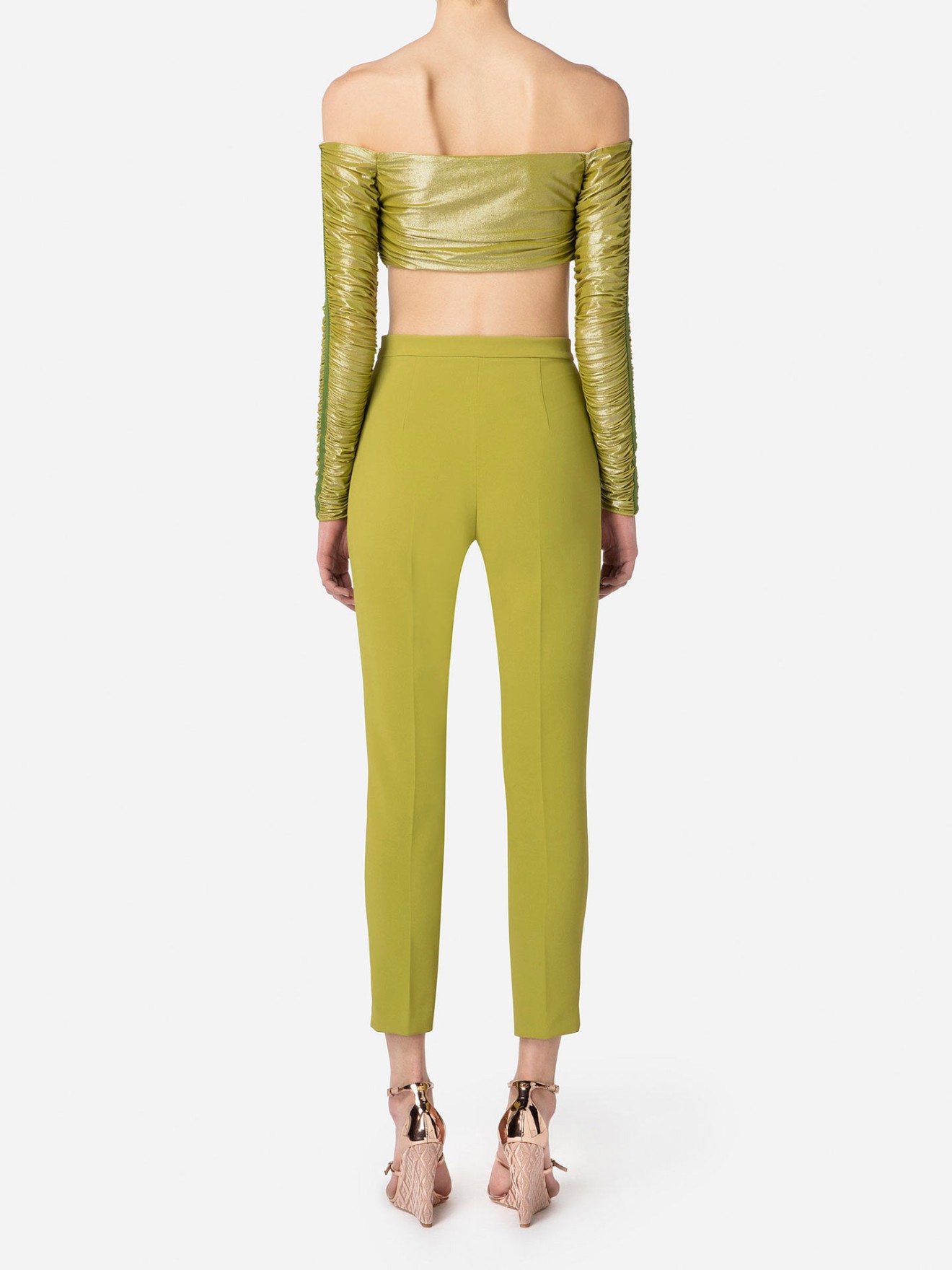 Calças Straight Fit