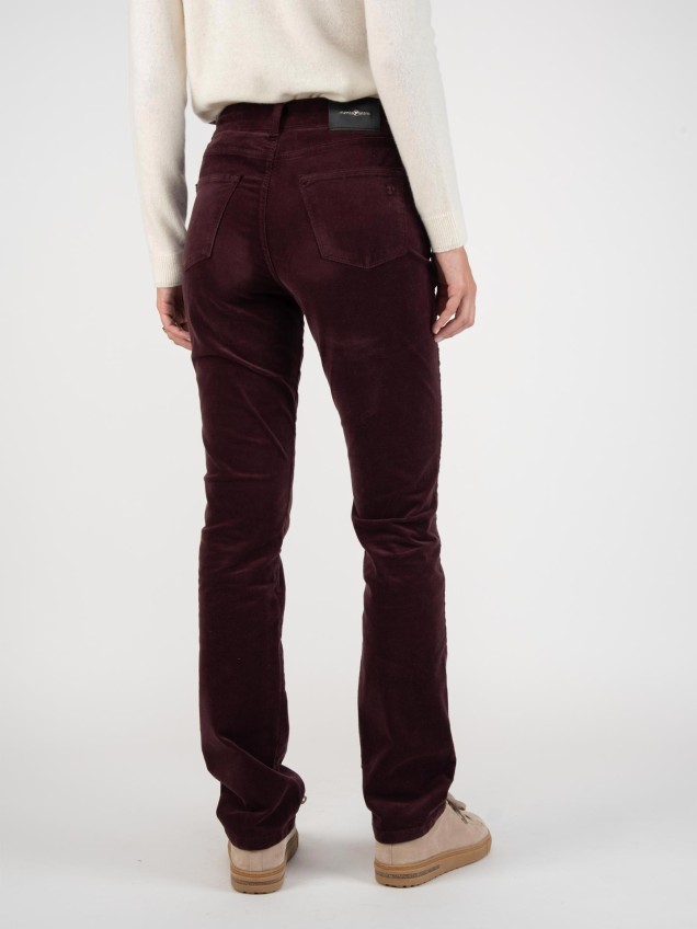 Calças de bombazine