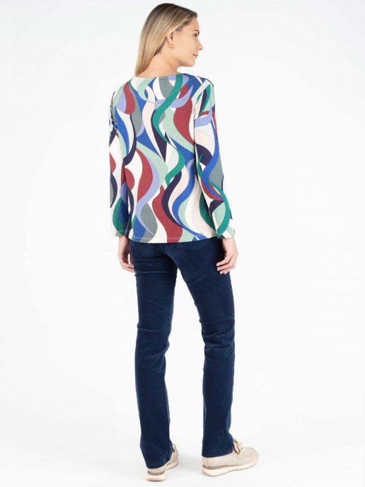 Blusa com Padro