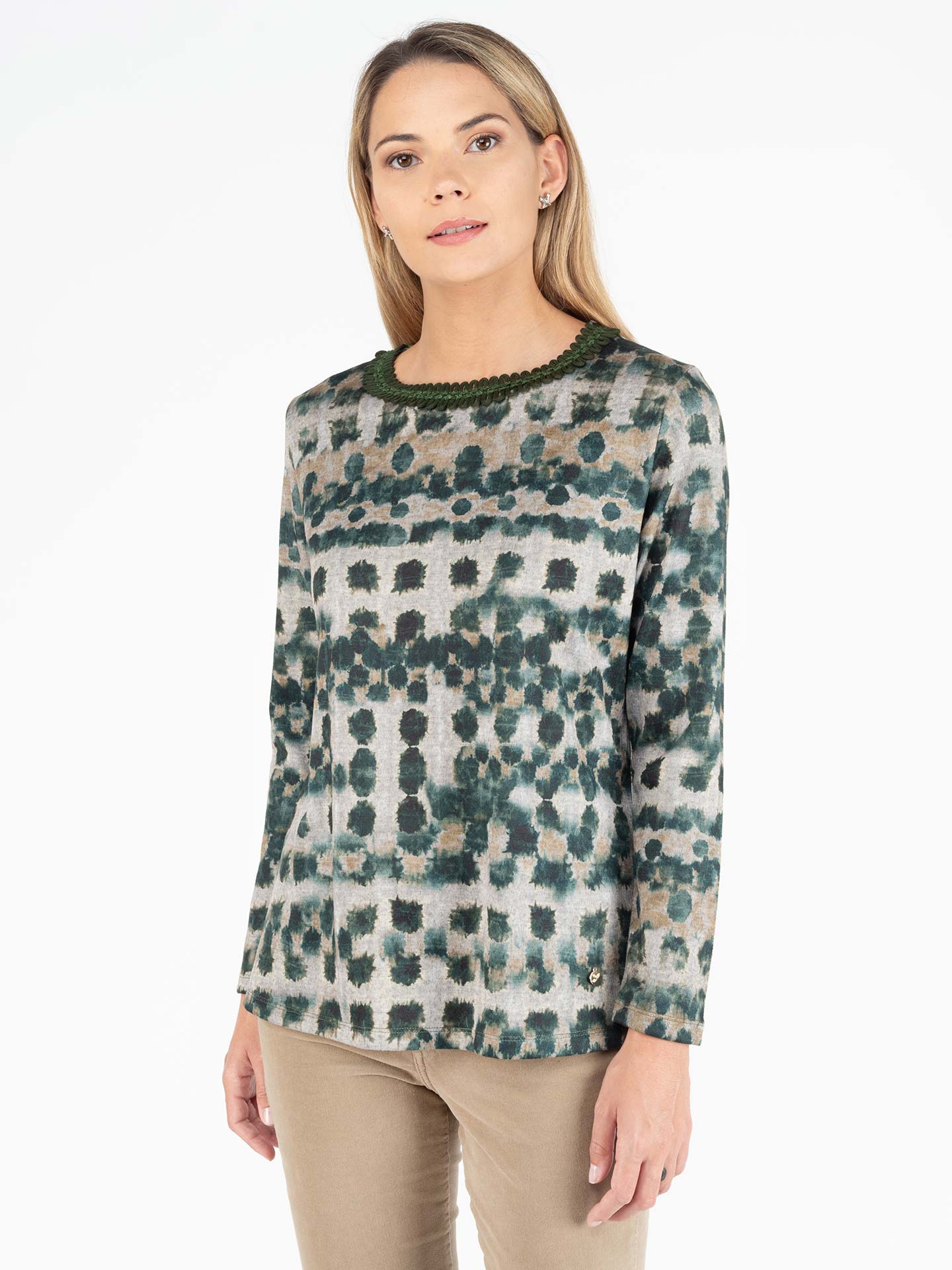 Camisola com Padrão