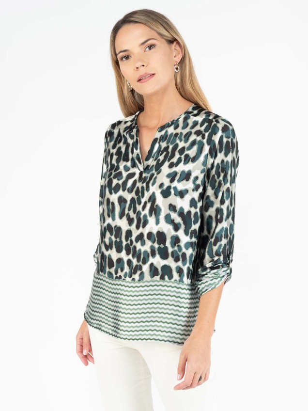 Blusa com Padrão