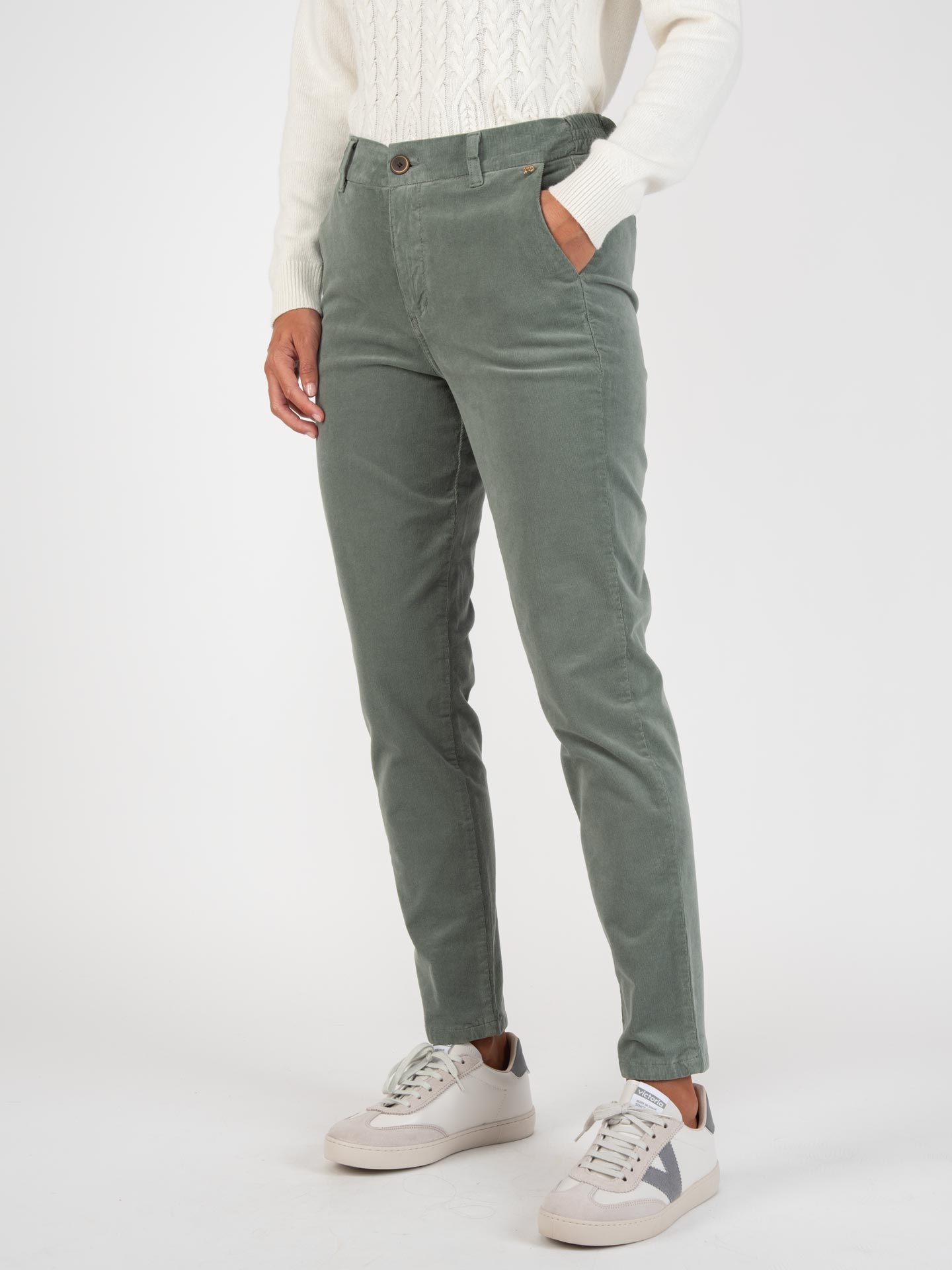 Calças Straight Fit