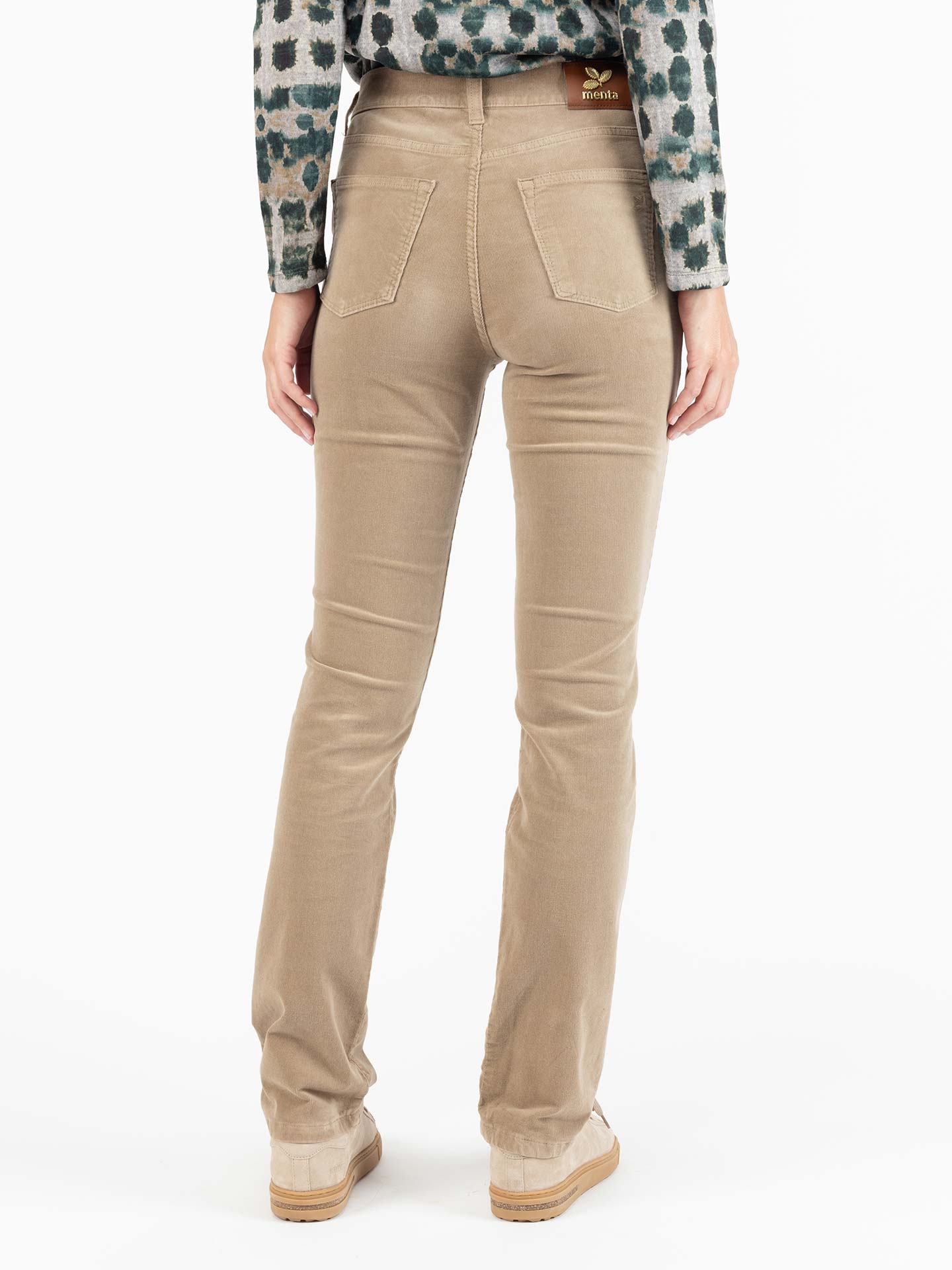 Calças de bombazine