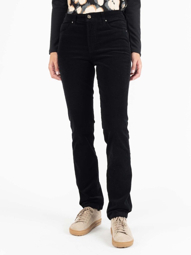 Calças de bombazine