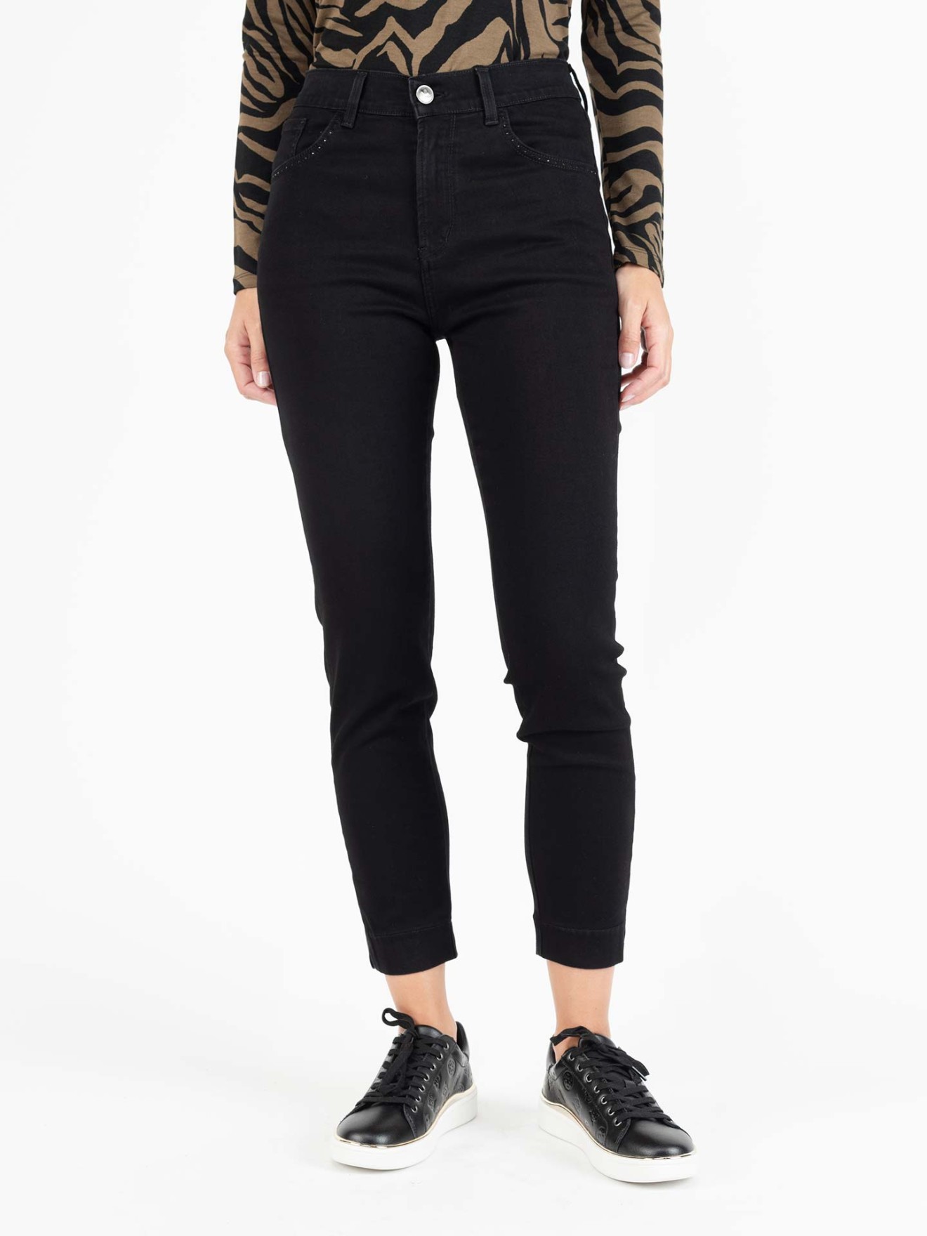 Calças de Ganga Straight Fit