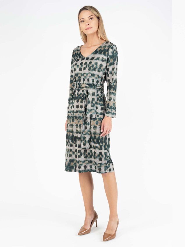 Vestido com Padrão