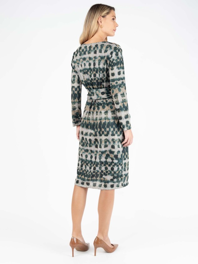 Vestido com Padrão