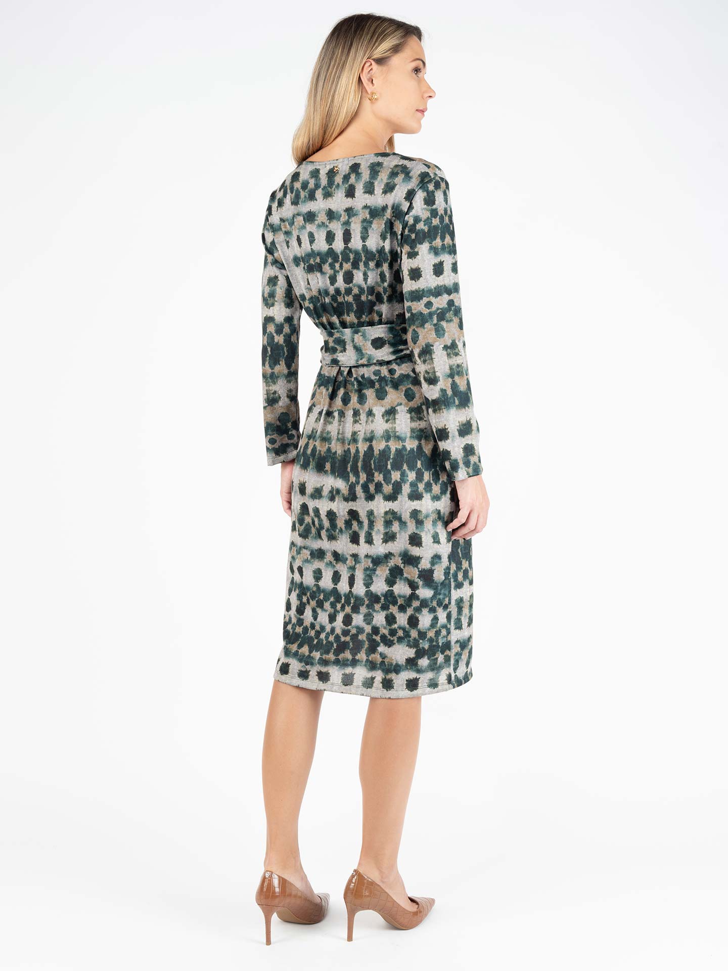 Vestido com Padrão