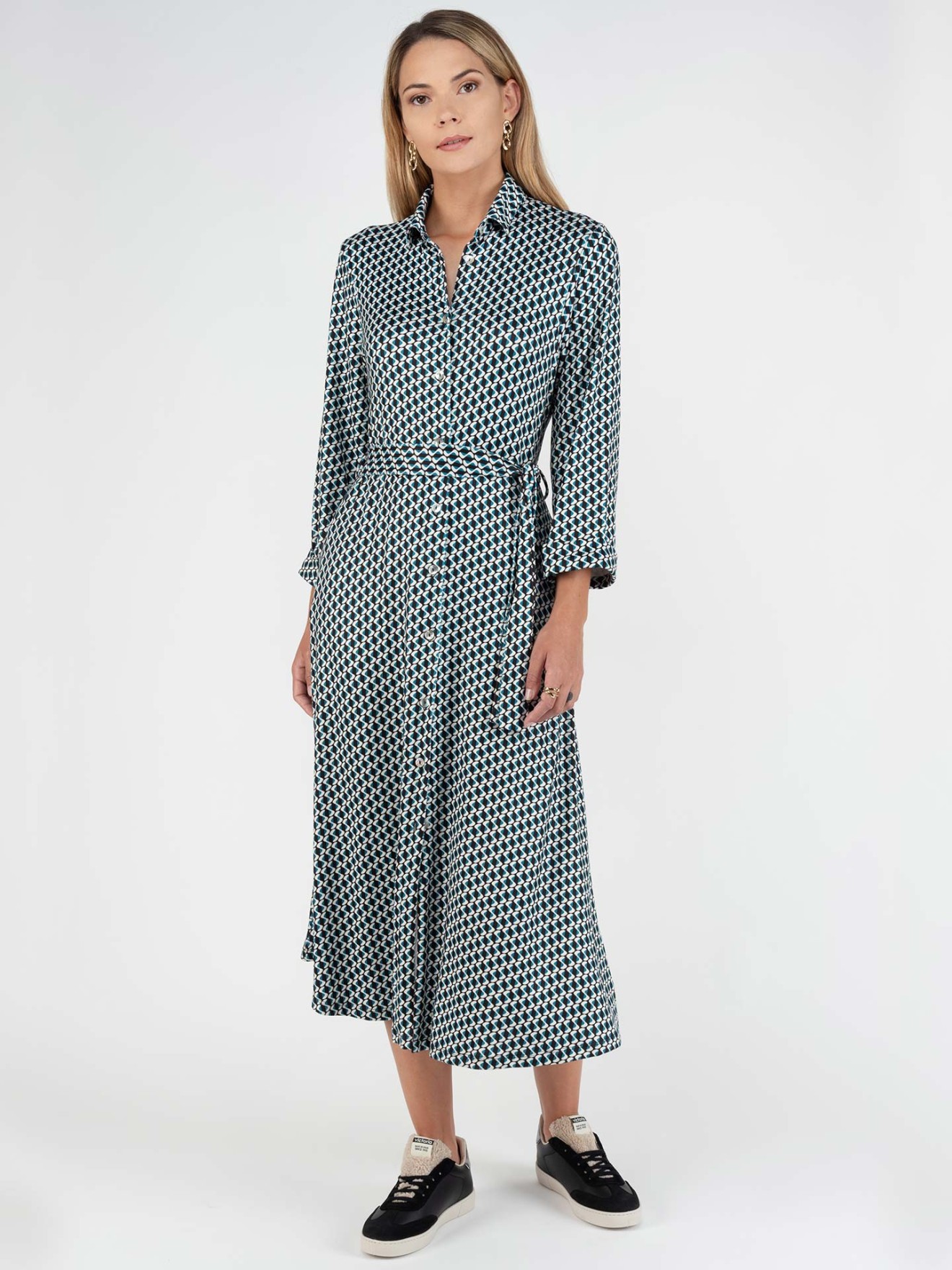 Vestido com Padr�o