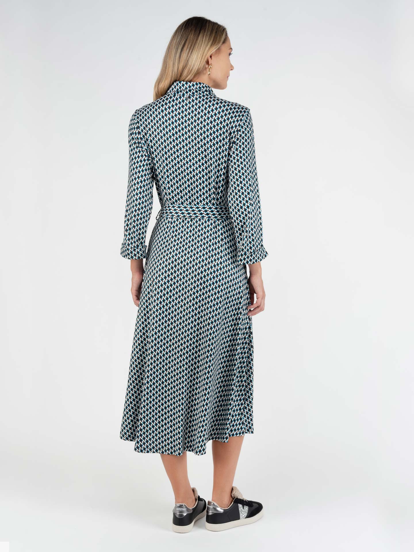 Vestido com Padrão