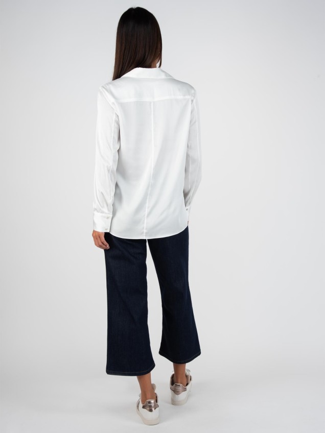 Camisa Acetinada