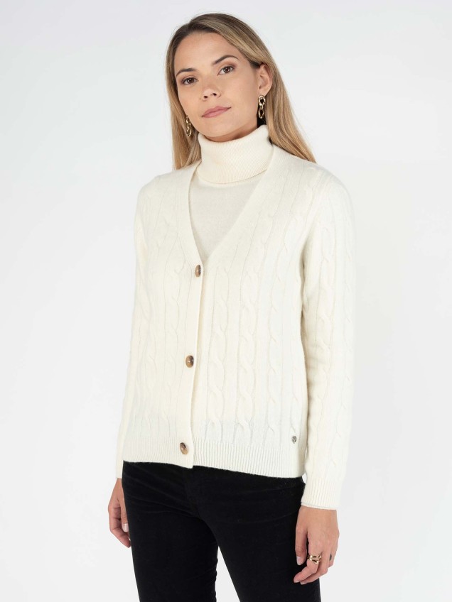 Cardigan Texturado