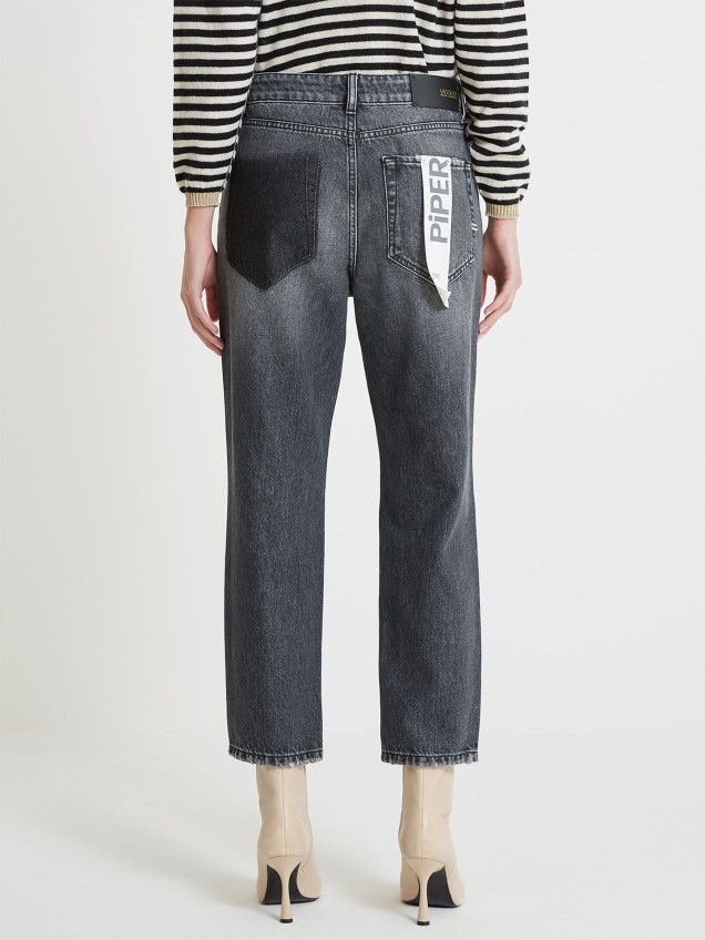 Calças de Ganga Straight Fit