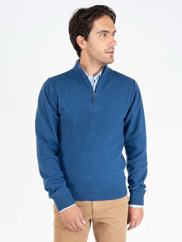Pullover bicolor