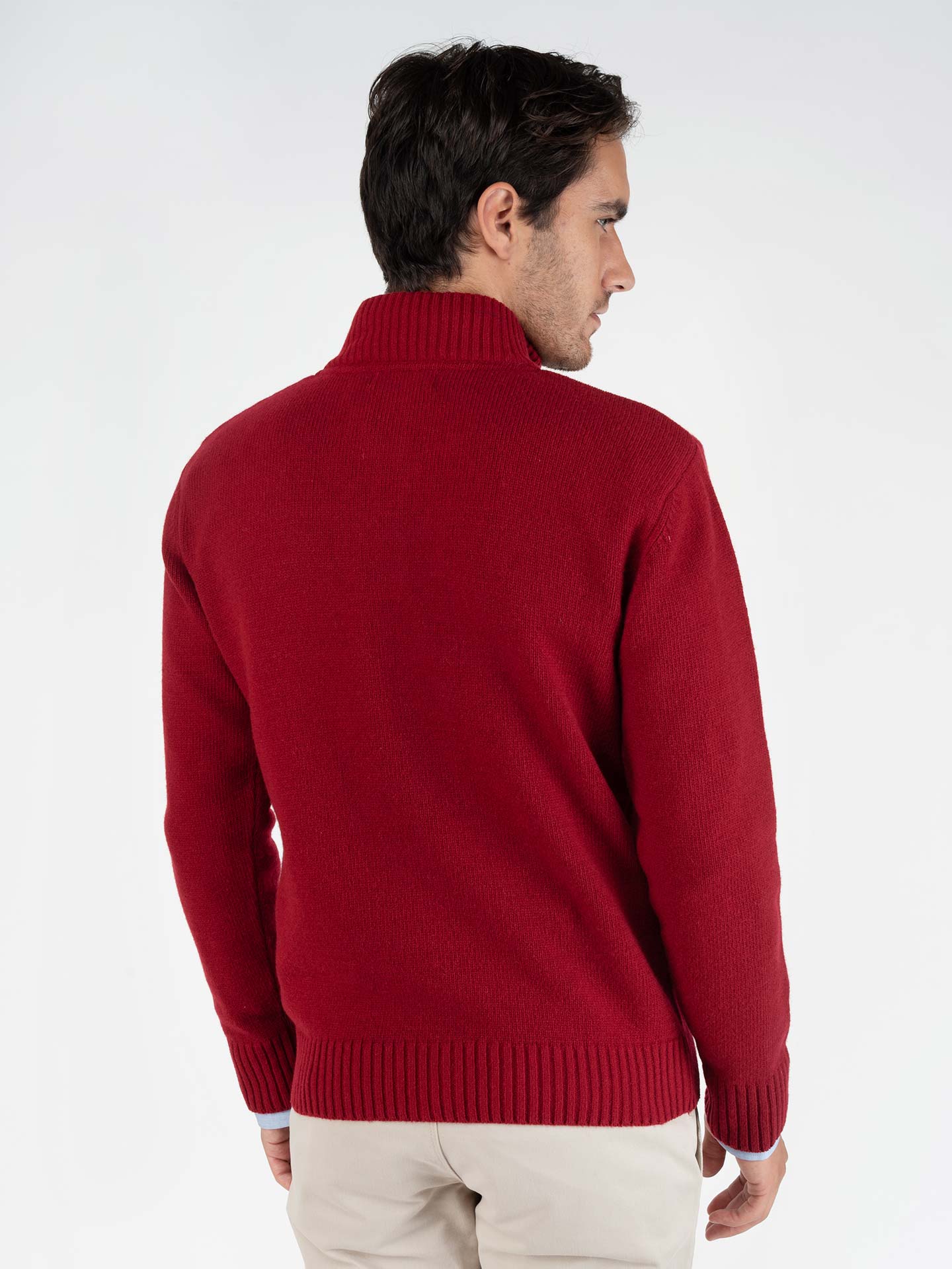 Pullover bicolor