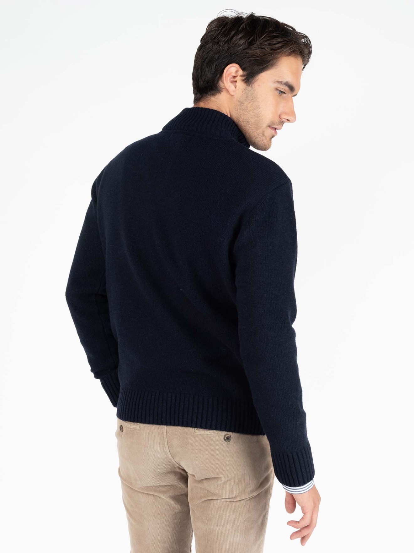 Pullover bicolor
