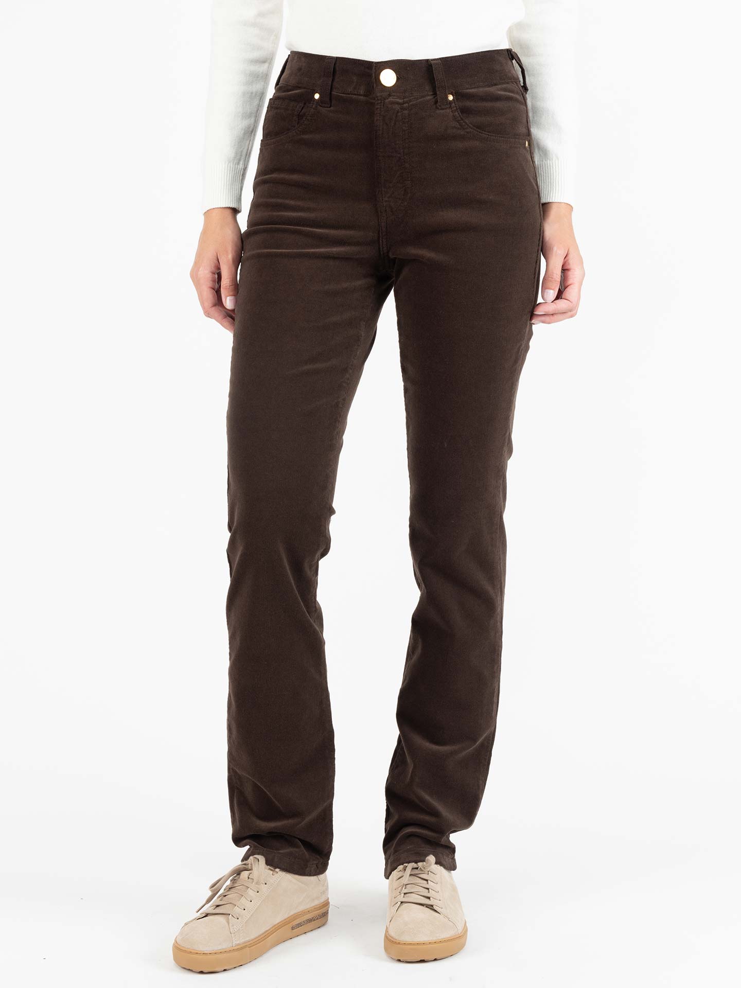 Calças de bombazine