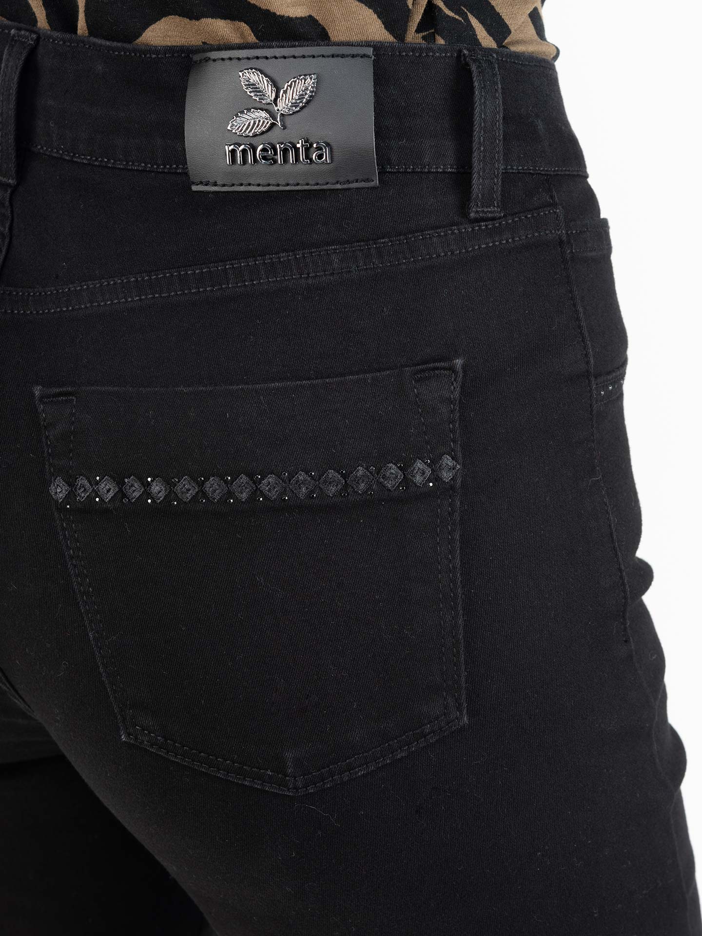 Calças de Ganga Straight Fit