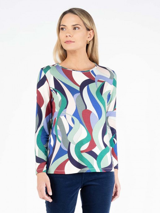 Blusa com Padro