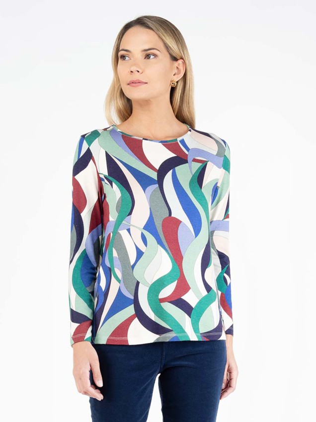 Blusa com Padr�o
