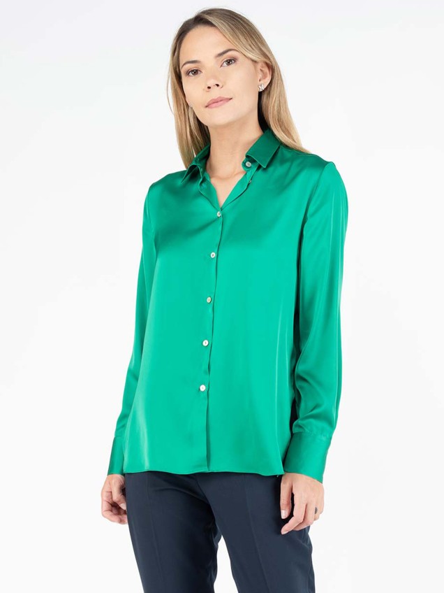Camisa Acetinada