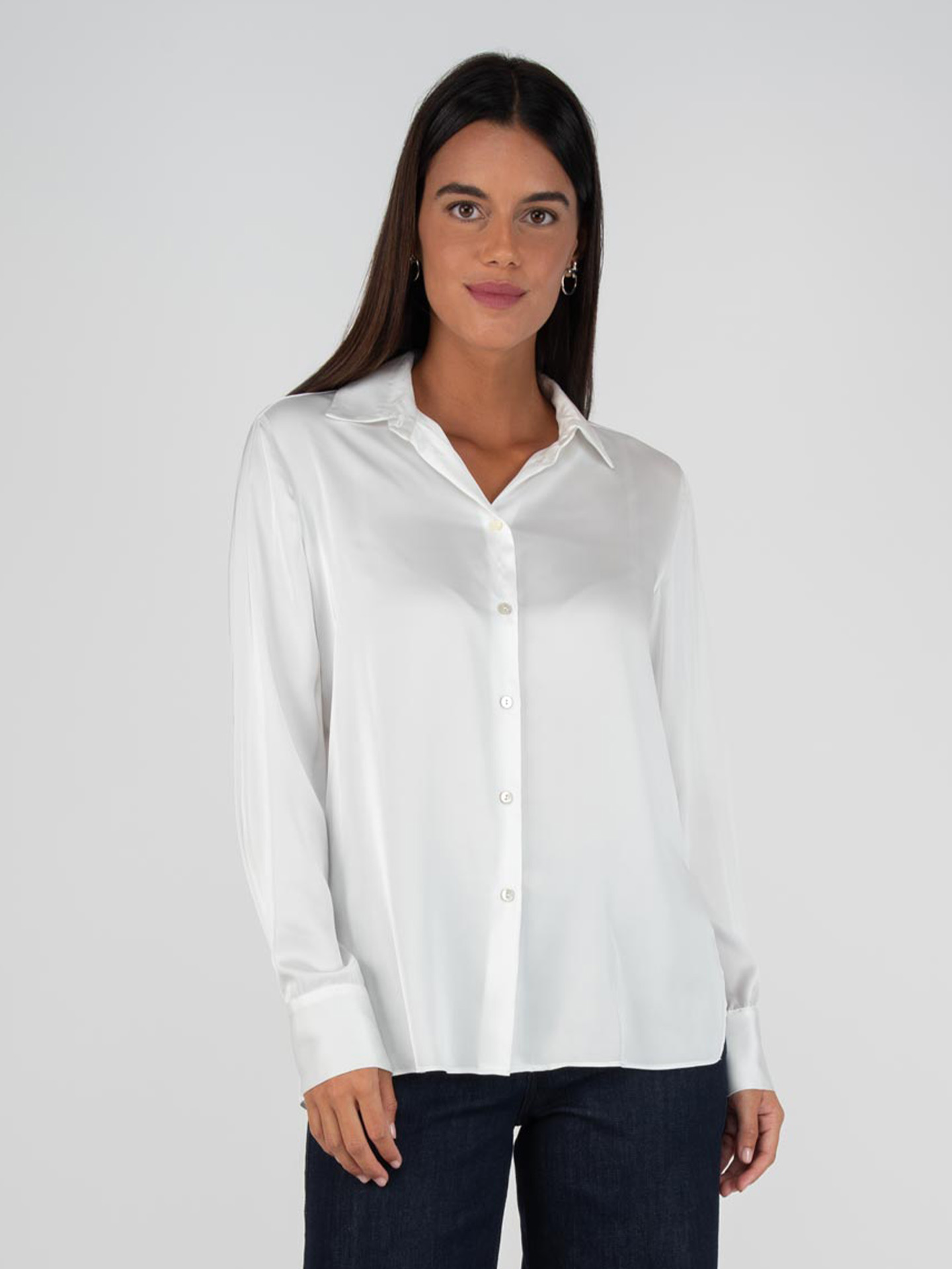 Camisa Acetinada