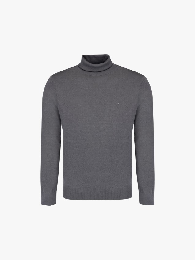 Camisola Gola Alta em Lã