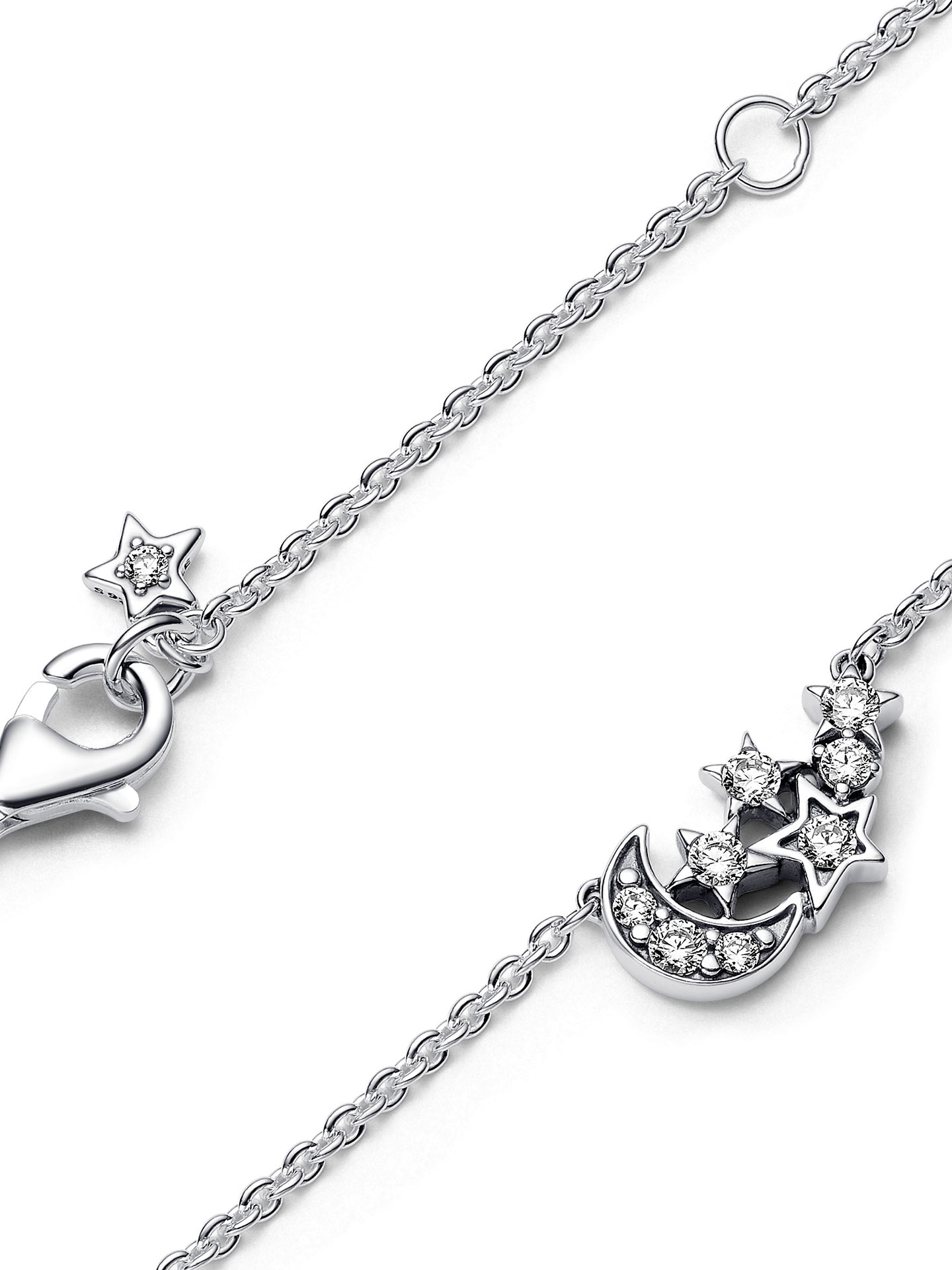 Colar Lua e Estrela Brilhante