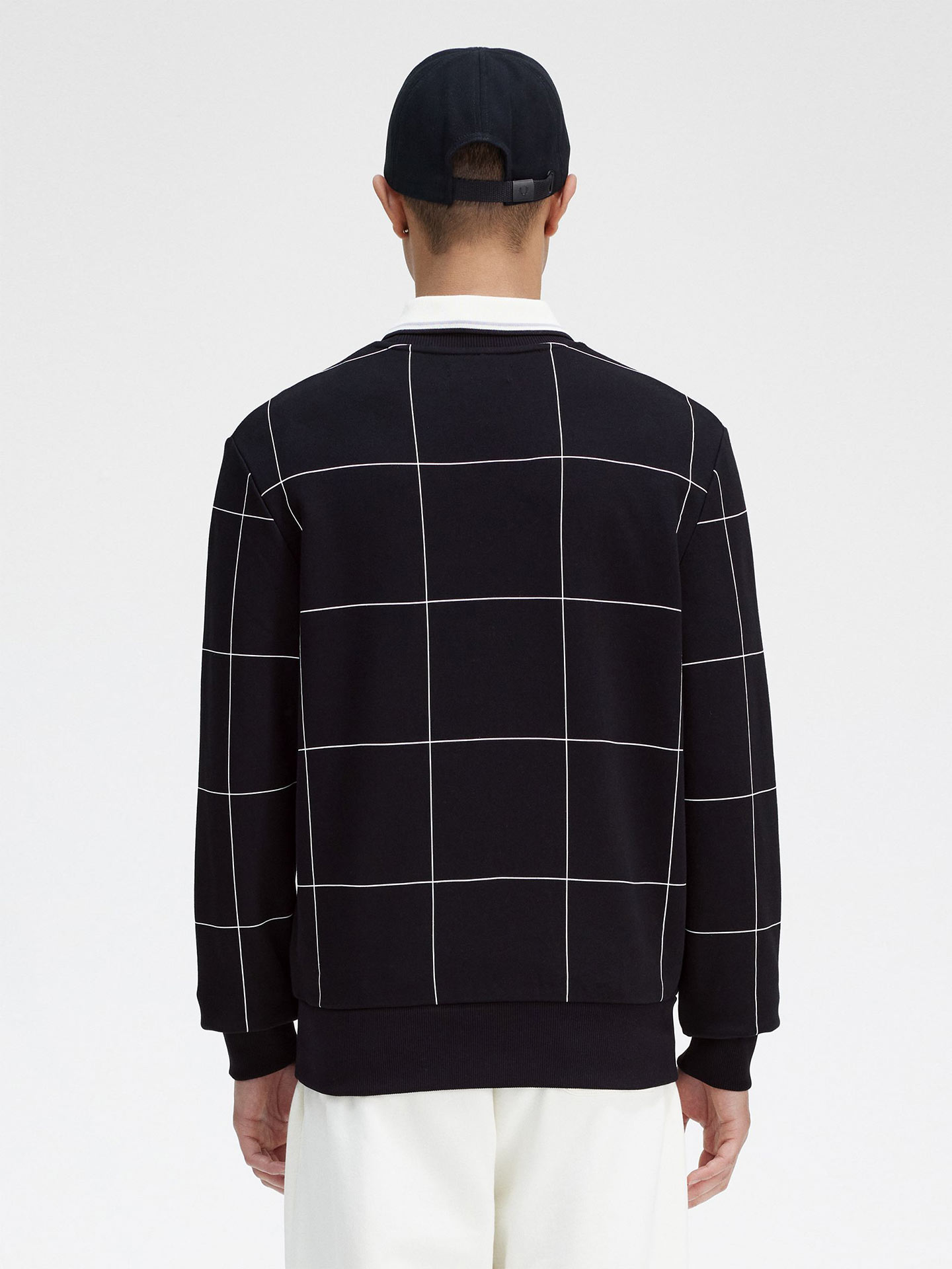 Sweatshirt com Padrão