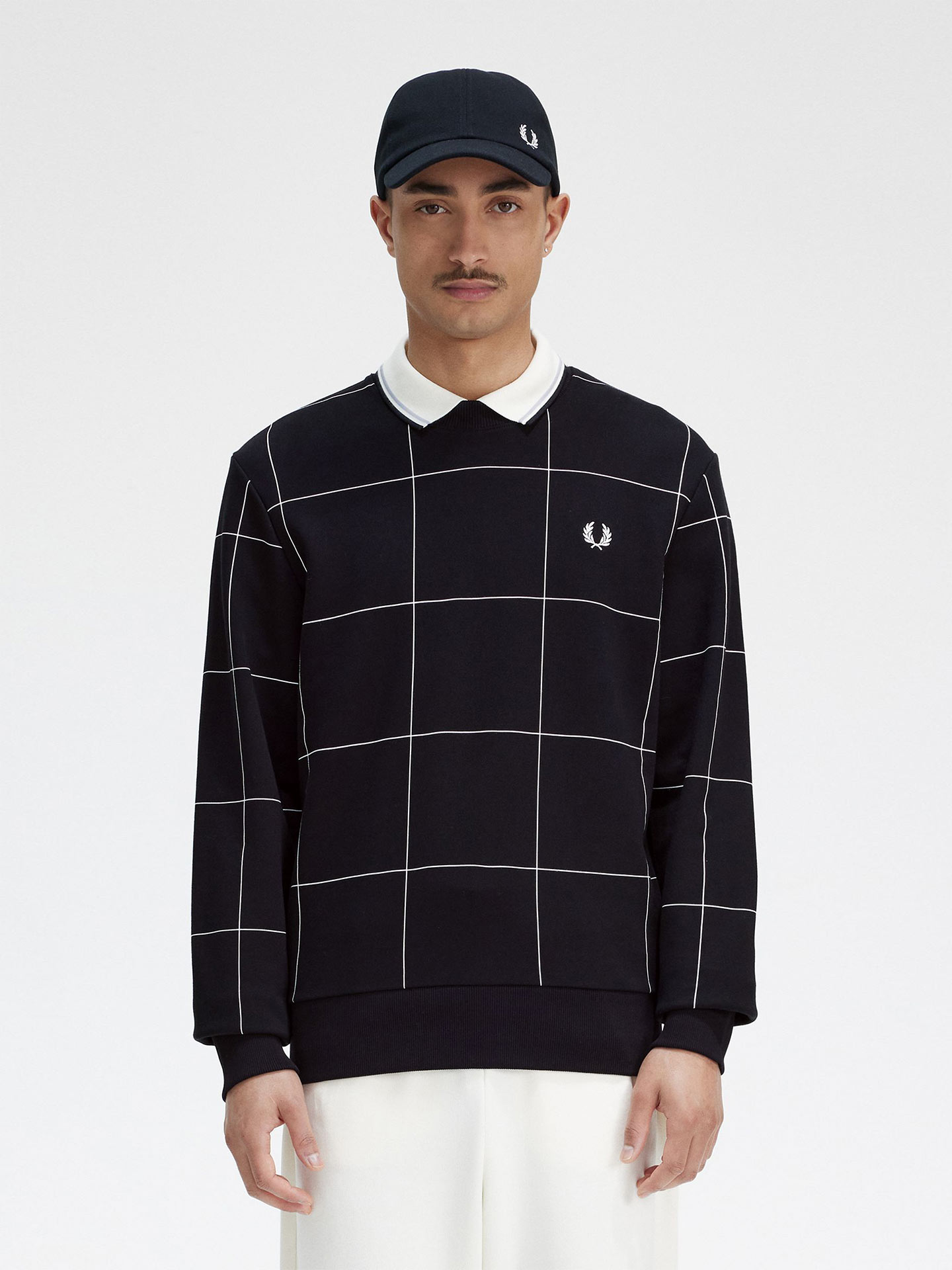 Sweatshirt com Padrão