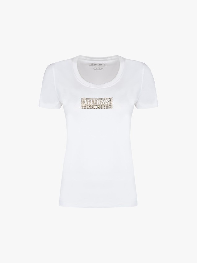 T-Shirt com Strass