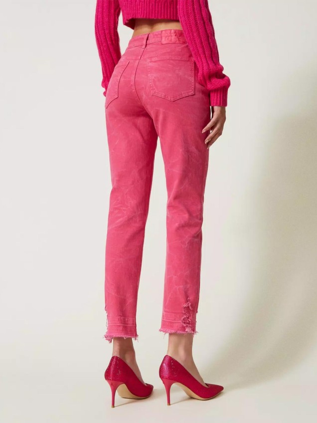Calças de Ganga Slim Fit