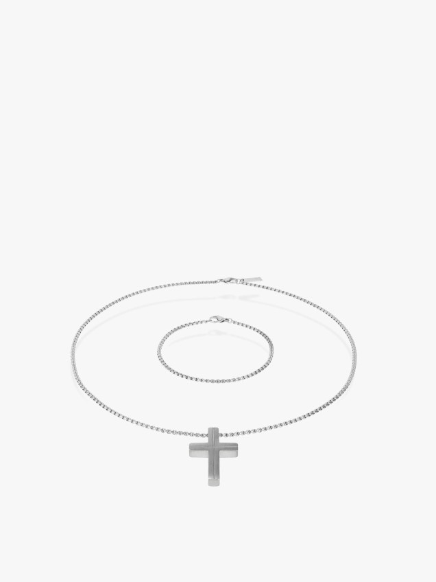 Colar 2 em 1 Crossed